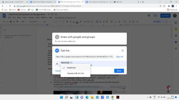 How To Get Rid Of Anonymous On Google Docs