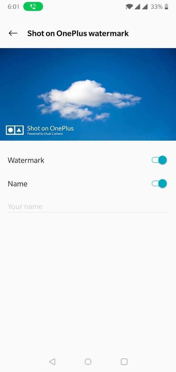 How To Get Shot On OnePlus Watermark In OnePlus 7