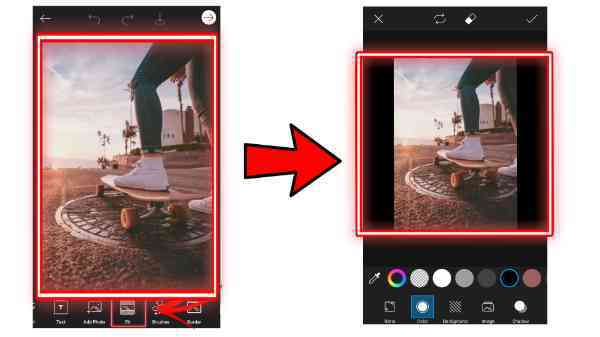 How to get the entire picture on Instagram