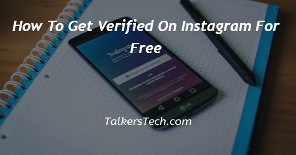 How To Get Verified On Instagram For Free