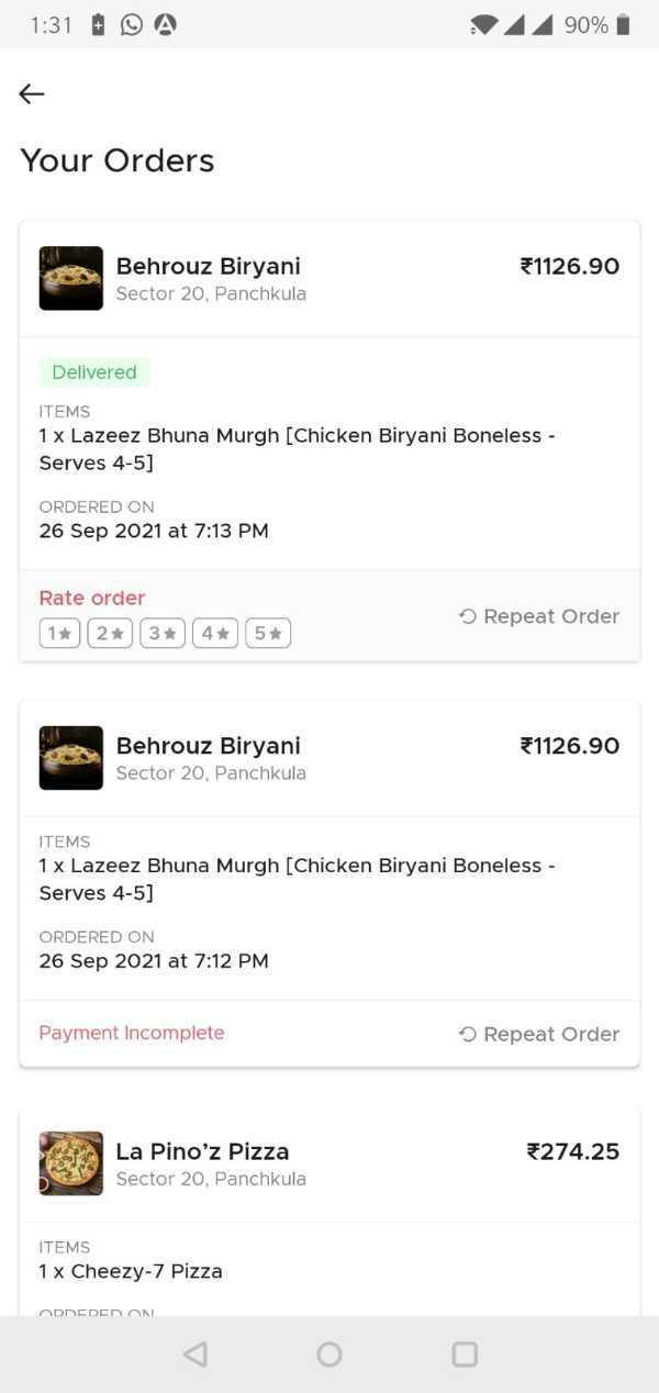 How To Give Rating In Zomato After Delivery