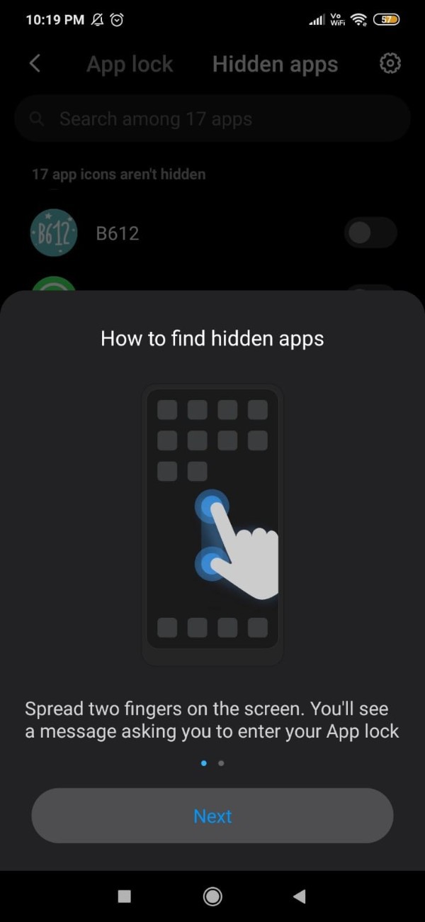 How To Hide App In Redmi Note 9 Pro