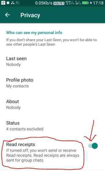 How to know if someone is reading my WhatsApp messages