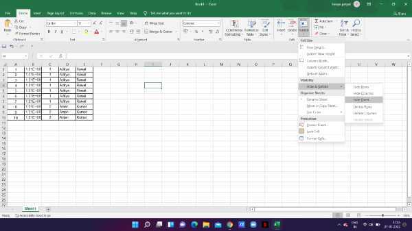 How To Lock Excel Sheet From Viewing 3305