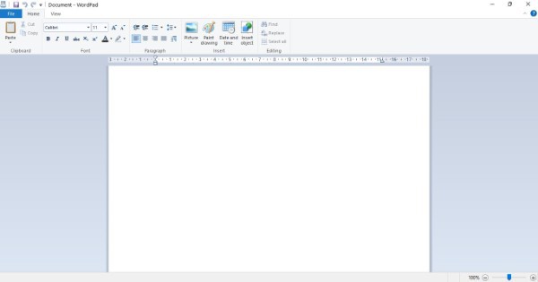 how-to-make-a-table-in-wordpad