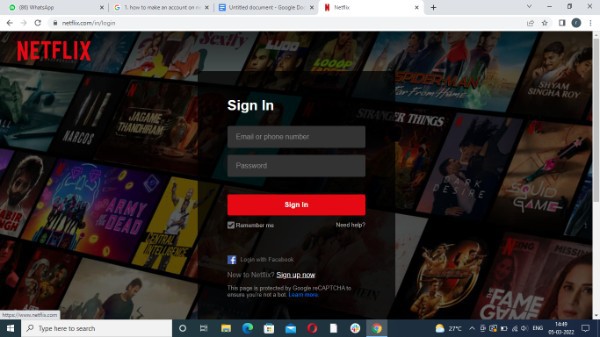 How To Make An Account On Netflix