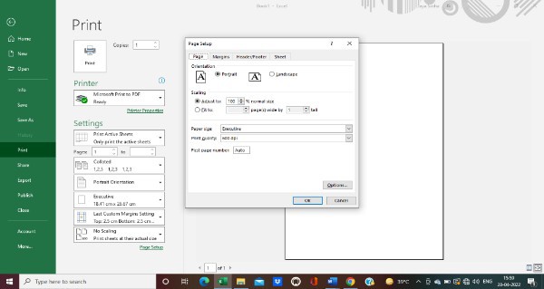 How To Make Excel Spreadsheet Bigger When Printing