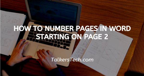 how-to-number-pages-in-word-starting-on-page-2