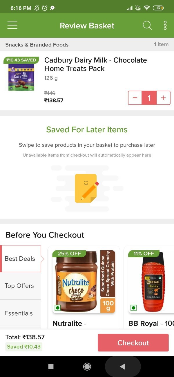 How To Order In Bigbasket