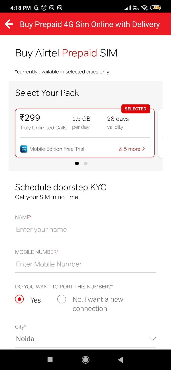 How To Port Jio To Airtel Online