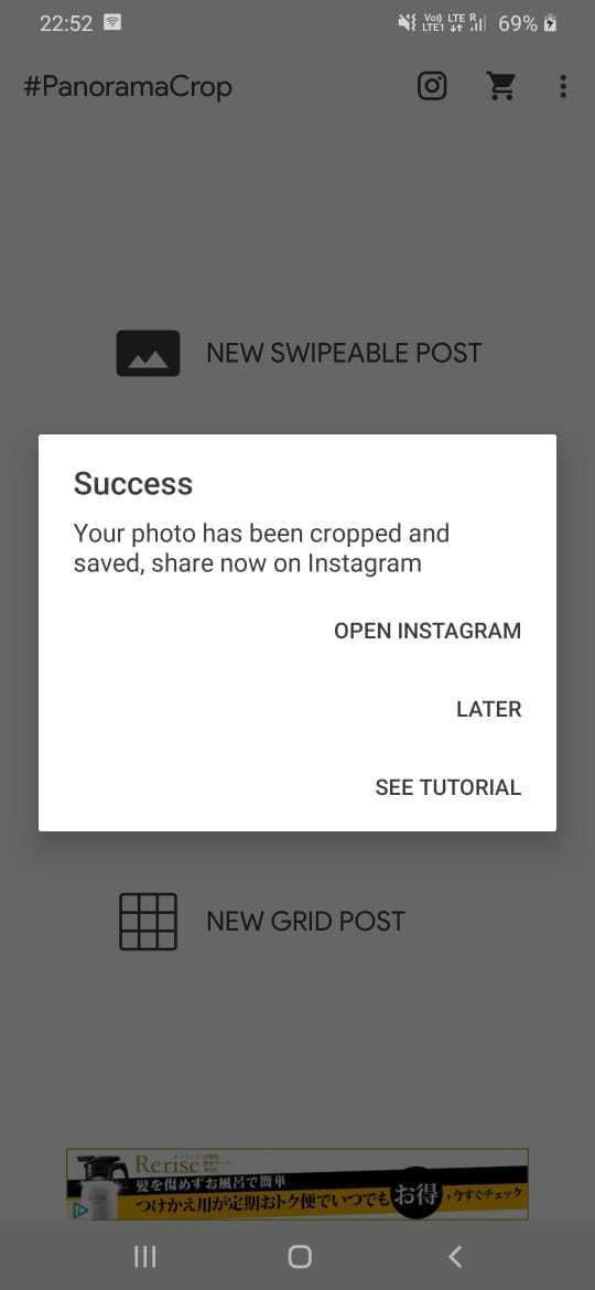 How To Post One Photo In Parts On Instagram