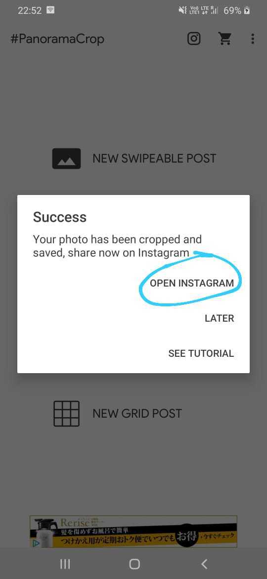 How To Post One Photo In Parts On Instagram