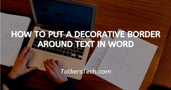 how-to-put-a-decorative-border-around-text-in-word