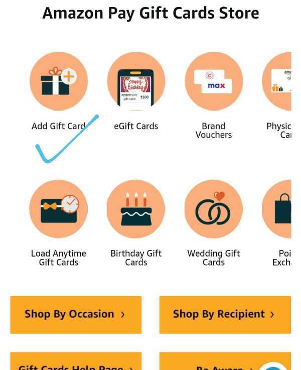 How To Redeem Amazon Pay Gift Card