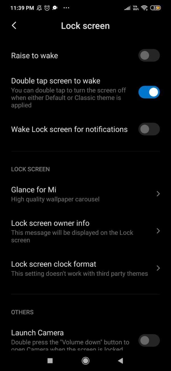 How To Remove Glance From Lock Screen In Redmi