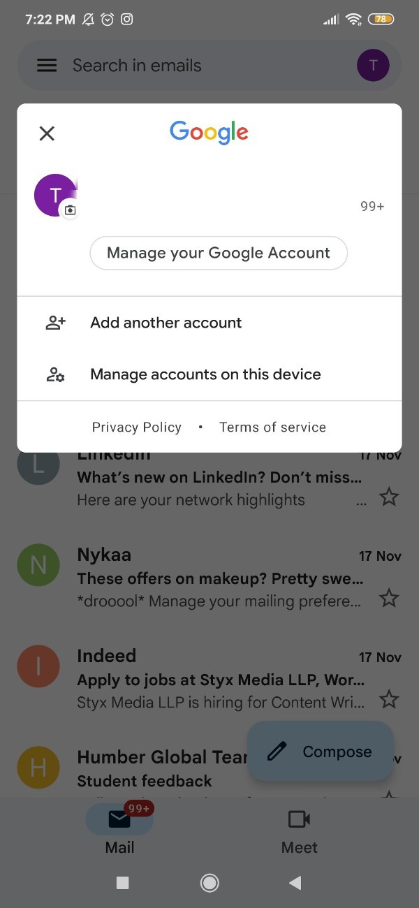 How To Remove Gmail Account From Android