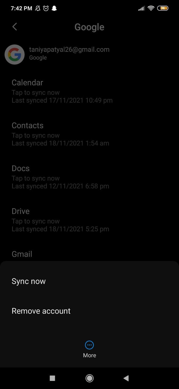 How To Remove Gmail Account From Redmi 4