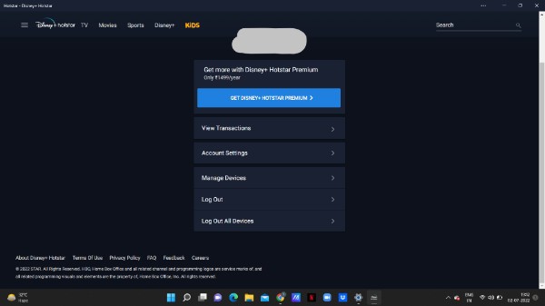 How To Remove Hotstar Account From Other Devices