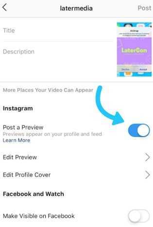 How To Repost IGTV On Instagram Feed