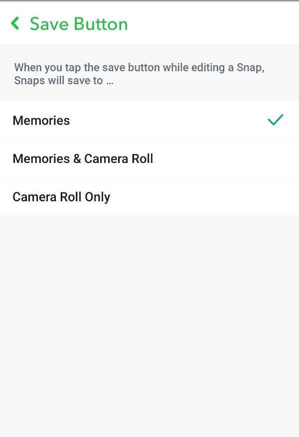 How To Save Snapchat Pics In The Gallery