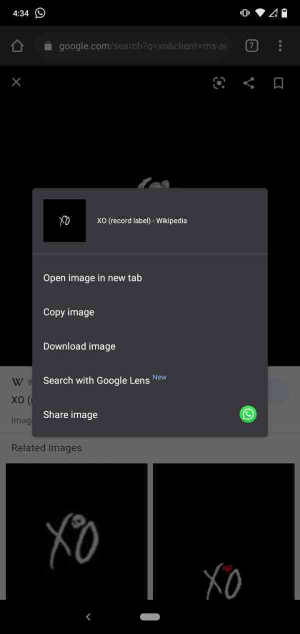 How To Send Images On WhatsApp From Google