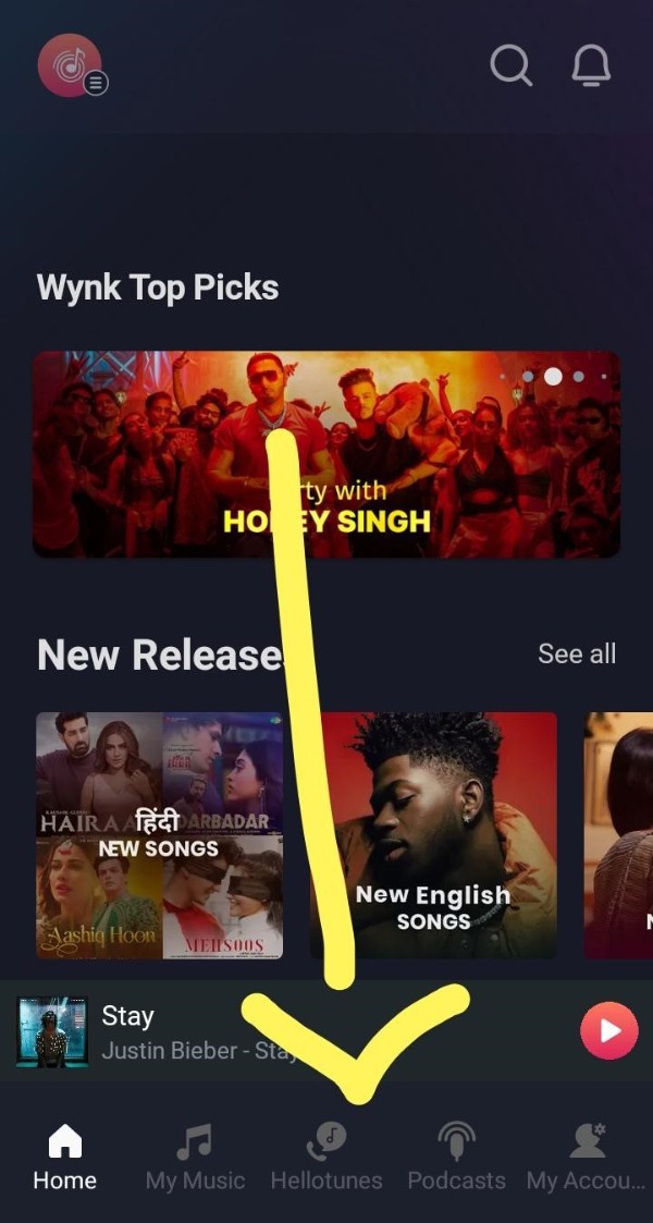 How To Set Caller Tune In Wynk Music