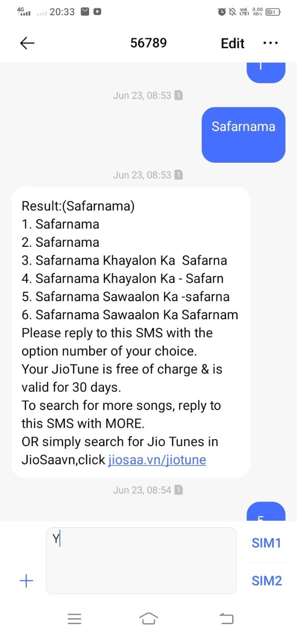 How To Set Jio Tune Which Is Not Available In JioSaavn