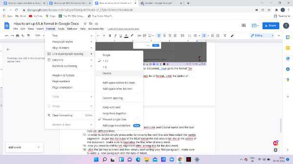 How To Set Up MLA Format On Google Docs