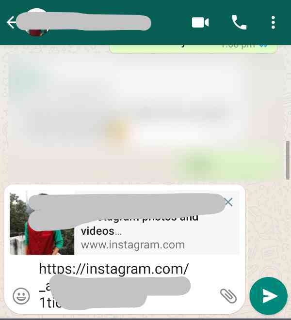 How To Share Instagram Profile On WhatsApp