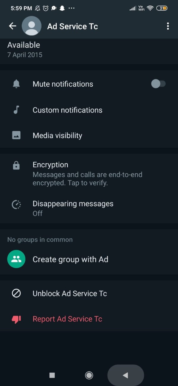 How To Unblock In WhatsApp