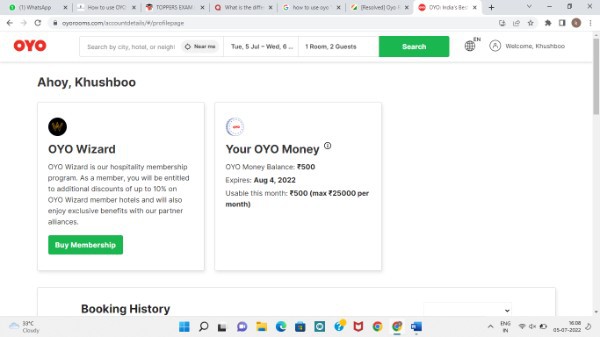 How To Use OYO Wallet Money For Booking