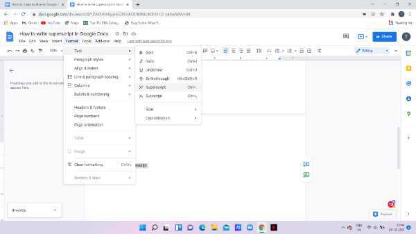 how-to-write-superscript-in-google-docs