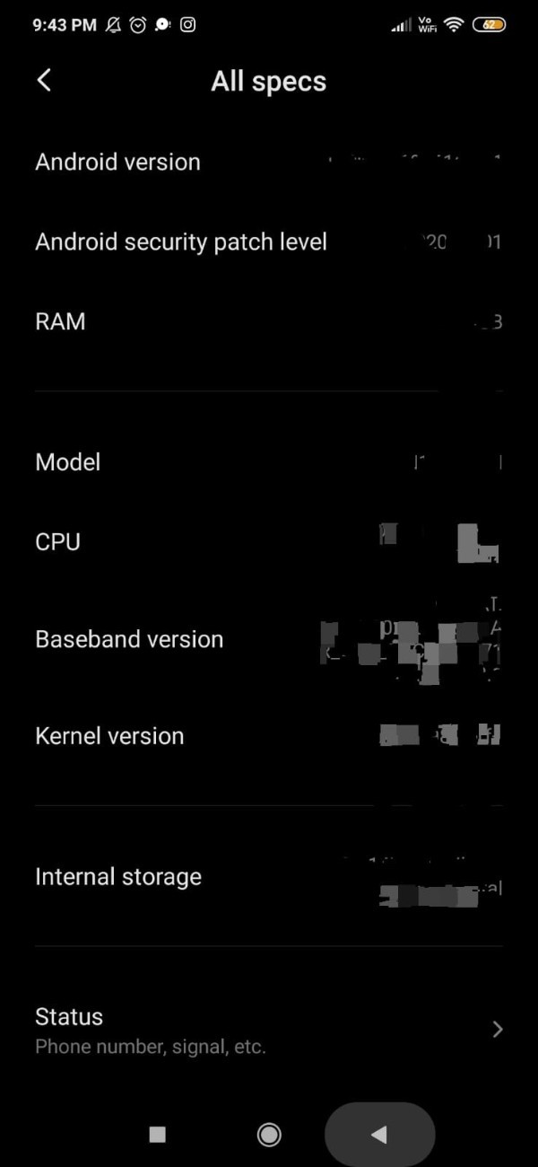 Redmi IMEI Check