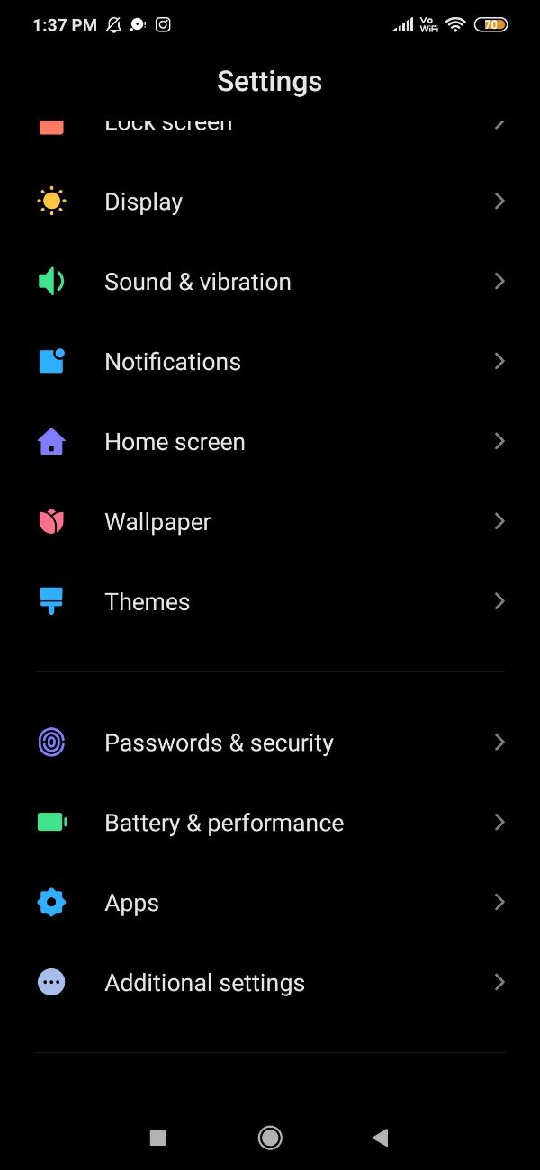 Set Phone As Default In Redmi