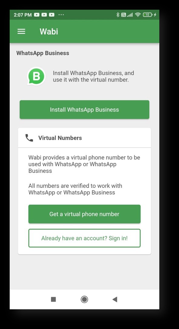 Virtual Number For WhatsApp