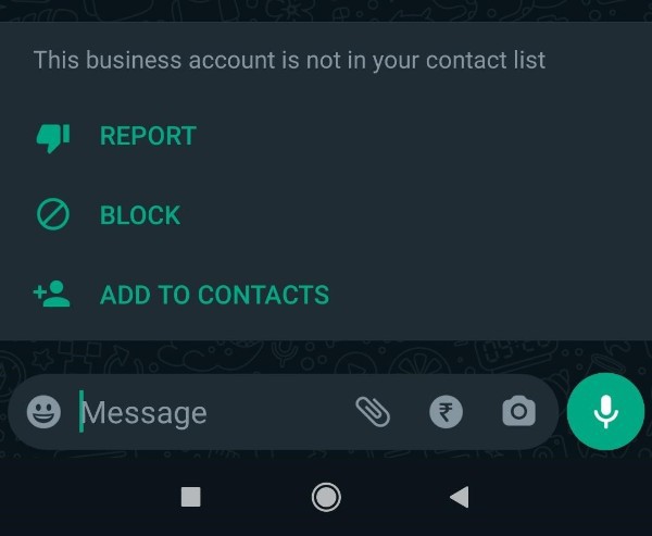 direct message on whatsapp without adding contact