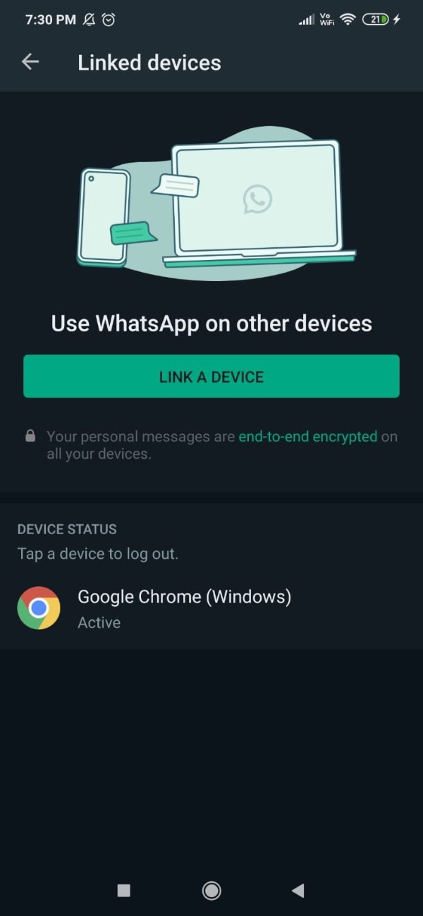 WhatsApp Web QR Code