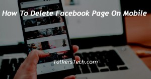 How To Delete Facebook Page On Mobile