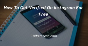 How To Get Verified On Instagram For Free