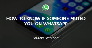 How to know if someone muted you on WhatsApp