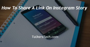 How To Share A Link On Instagram Story