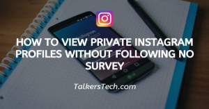 How To View Private Instagram Profiles Without Following No Survey